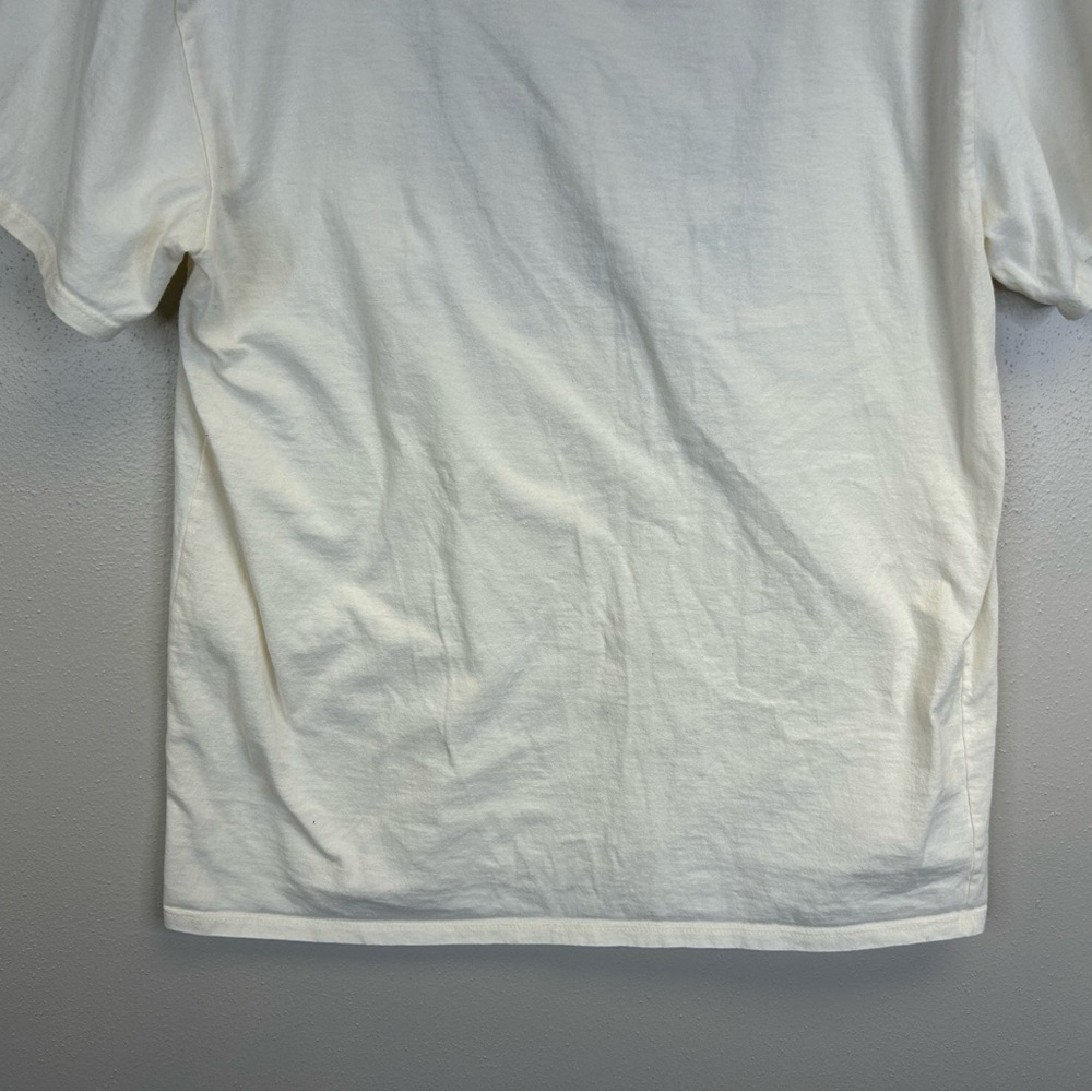 Billie Eilish Blue White Graphic Band Tee Womens L/XL Pop Music Festival Tour - Picture 8 of 8